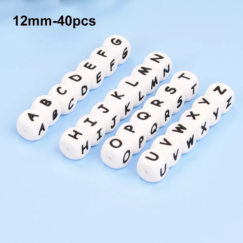 Baby Products Name - LOFCA 40 Teile/los Alphabet 12mm Food