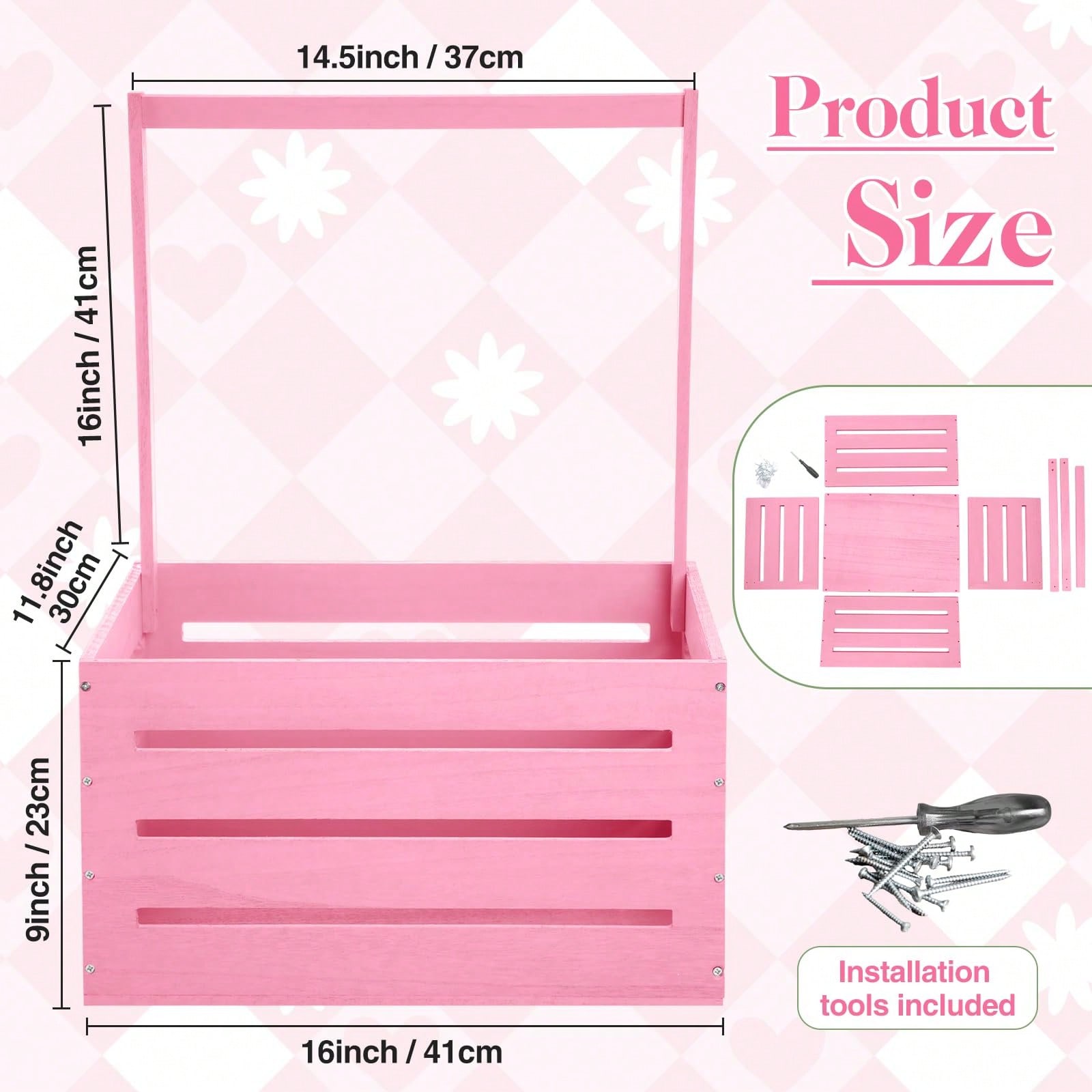 Hölzerne Baby-Shower-Kiste, ni – Baby Products Hamper Bewertung und Preis