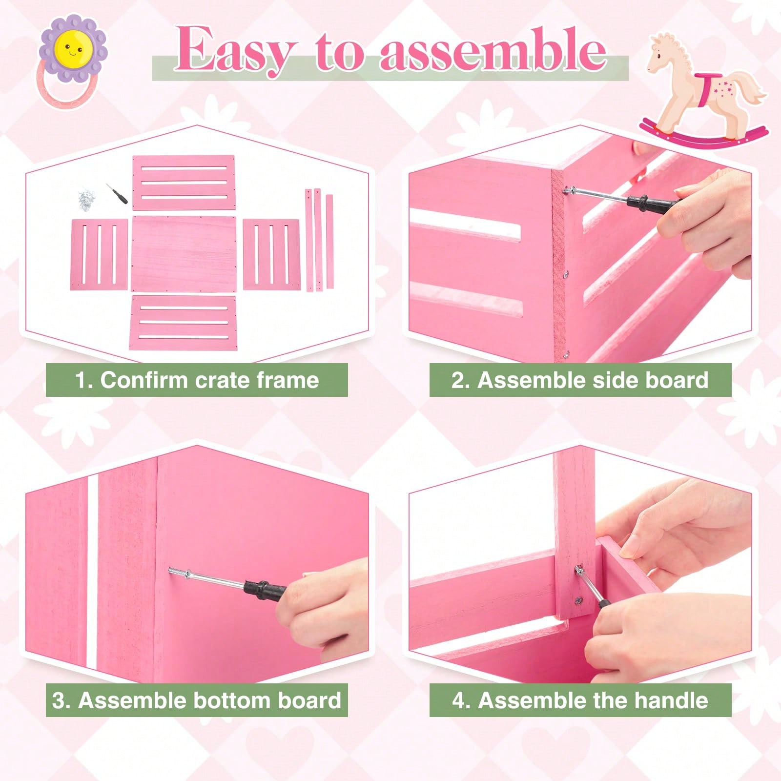 Hölzerne Baby-Shower-Kiste, ni – Baby Products Hamper Bewertung und Preis