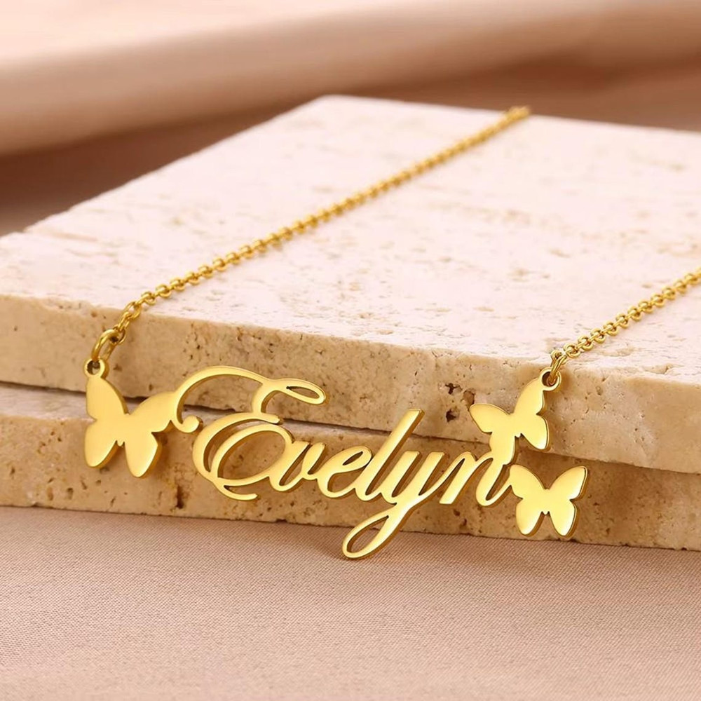 Personalisierte Namenskette, p – Baby Products Name Bewertung und Preis
