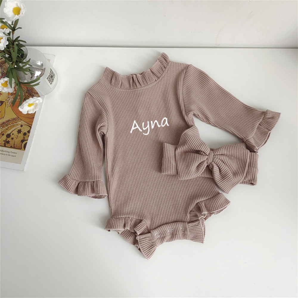 Herbst gestreifter Krabbelanzu – Baby Products Name Bewertung und Preis